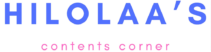 hilolaa's content corner logo